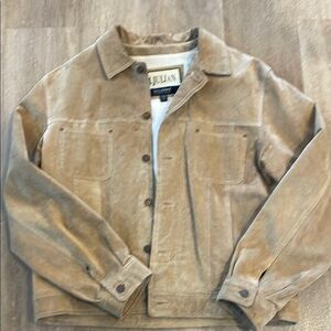 Tan Lightweight Corduroy Shirt Jacket